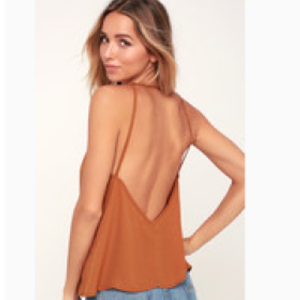 Lulus Backless Tank Top - Picture 2 of 5
